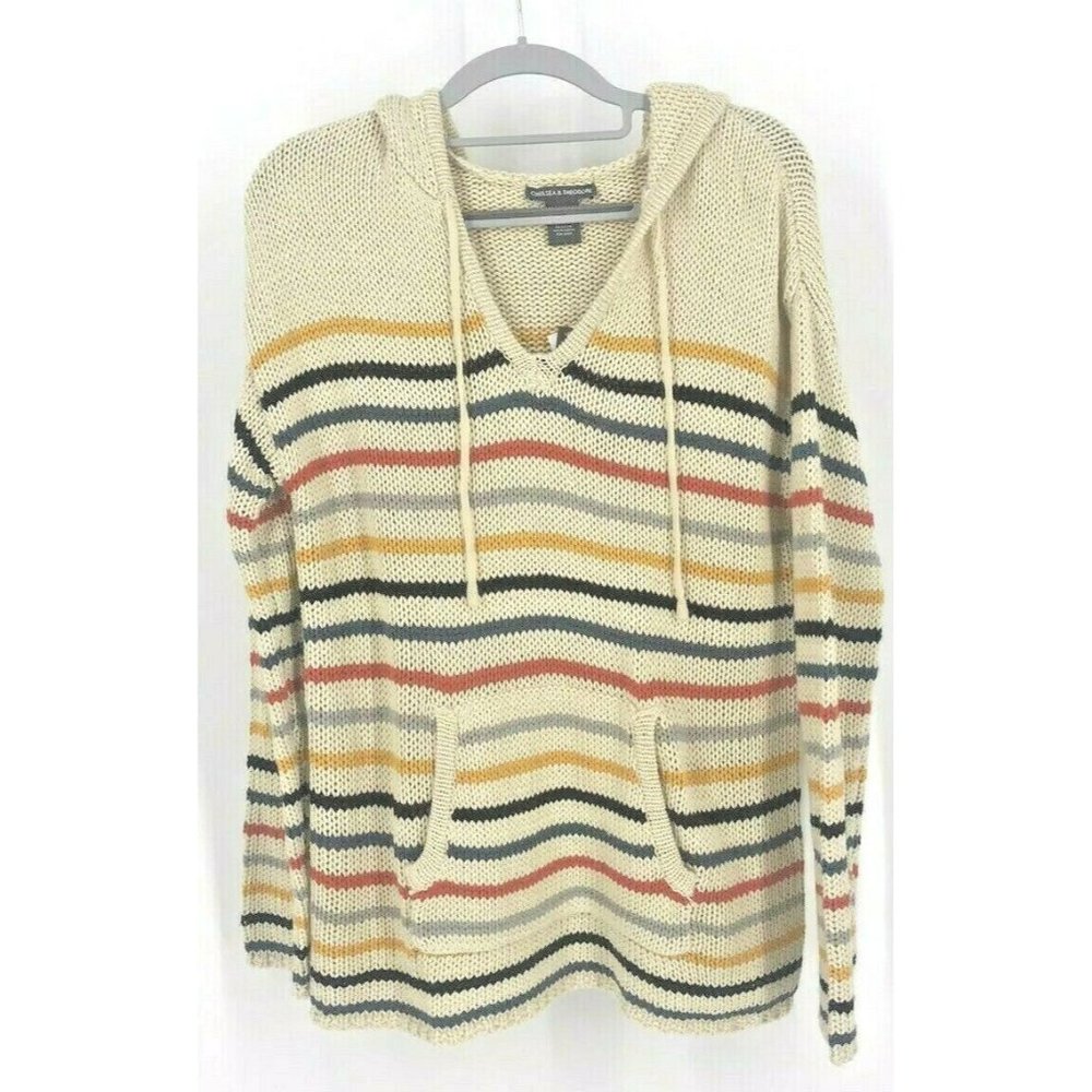 NWT Chelsea And Theodore Multi-Colored Sweater